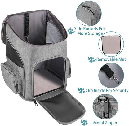 Quality Breathable Small Dog Backpack