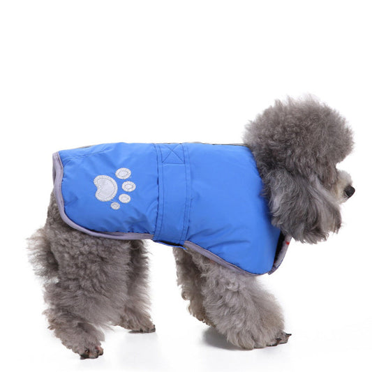 Reflective Reversible Winter Dog Clothes