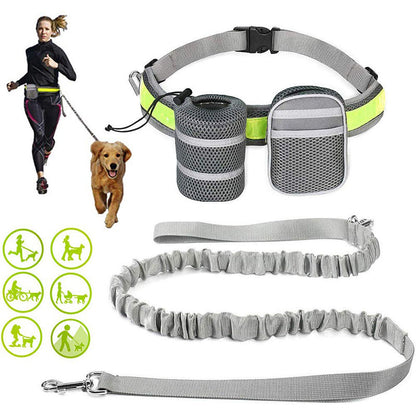 Handsfree 2 Storage Bags Dog Lead