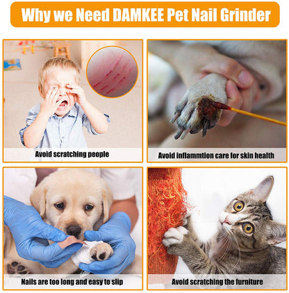 Professional Powerful Dog Nails Grinder