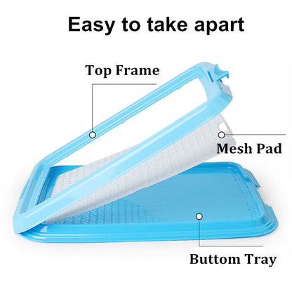 Plastic Mesh Dog Training Toilet Tray