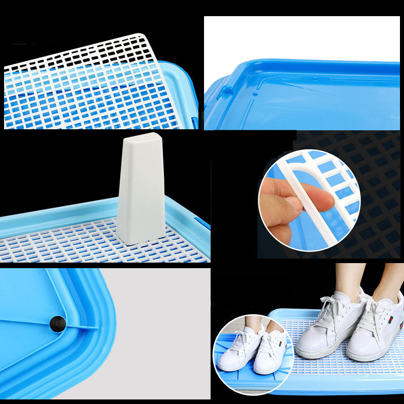 Plastic Mesh Dog Training Toilet Tray