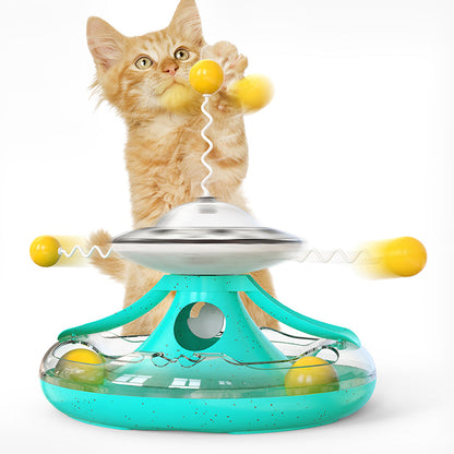 Turntable Ball Interactive Cat Toy