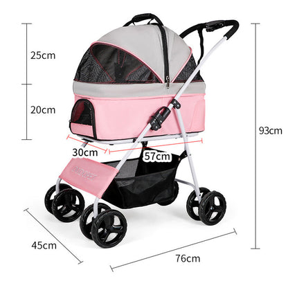 Luxury Pet Dog Cart Trolley