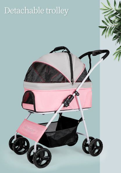 Luxury Pet Dog Cart Trolley