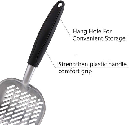 Large Aluminium Alloy Cat Litter Scooper