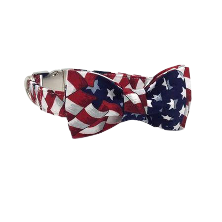 The STARS & STRIPES Dog Collar
