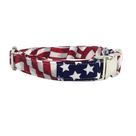 The STARS & STRIPES Dog Collar